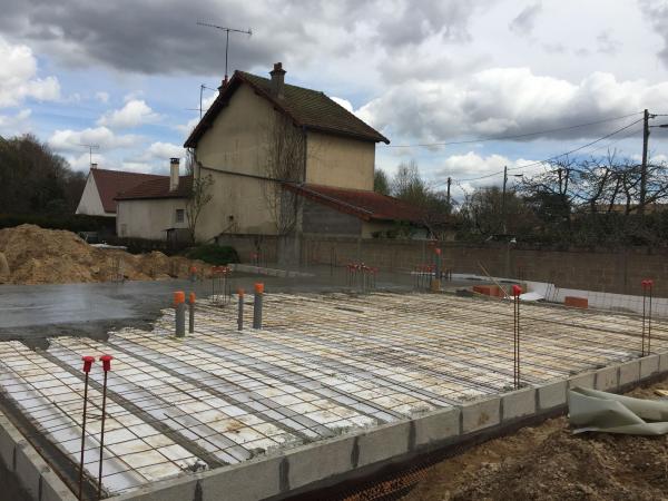 Construction pavillon brique
